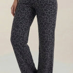 Cleo Animal Print Wide Leg Trousers