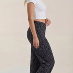 Cleo Animal Print Wide Leg Trousers