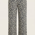 Cleo Animal Print Wide Leg Trousers