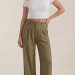 Courtney High Waist Pleated Trousers