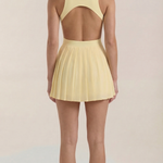 Deirdre Pleated Short Dress