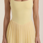 Deirdre Pleated Short Dress