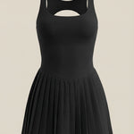 Deirdre Pleated Short Dress