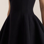 Dixie Mini Pleated Flared Dress