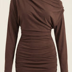 Doreen One-Shoulder Short Dress