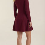 Ebony Long Sleeve Short Dress