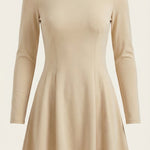 Ebony Long Sleeve Short Dress