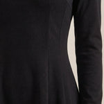 Ebony Long Sleeve Short Dress