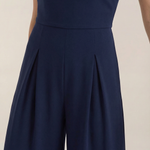 Eliza Strapless Jumpsuit with Wide Leg