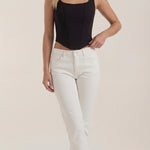 Eloise corset-style sleeveless top