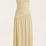 Enid One-Shoulder Maxi Dress