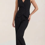 Ginger Color Vest and Pants Set