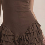 Gwen Mini Dress with Ruffles