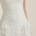 Gwen Mini Dress with Ruffle Details