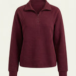 Melinda Quarter-Zip Polo Pullover