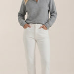 Melinda Quarter-Zip Polo Pullover