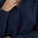 Melinda Polo Pullover with Half Zip