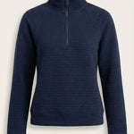 Melinda Quarter-Zip Polo Pullover