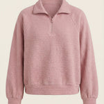 Melinda Quarter-Zip Polo Pullover