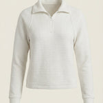 Melinda Quarter-Zip Polo Pullover