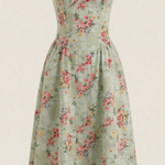 Odette | Corset Midi Dress