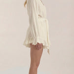 Rebekah Wrap Mini Dress Set