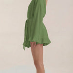 Rebekah Wrap Mini Dress Set