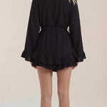 Rebekah Wrap Mini Dress Set