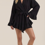 Rebekah Wrap Mini Dress Set