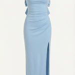 Rhoda Maxi Dress with Gathered Details