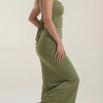 Rhoda Maxi Dress with Gathered Details