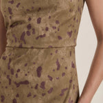 Rosalie Short Cowl Collar Dress