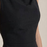 Rosalie Short Cowl Collar Dress