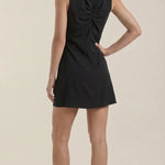 Rosalie Short Cowl Collar Dress