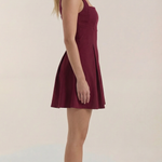 Rosanna Pleated Short Dress