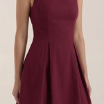 Rosanna Pleated Short Dress