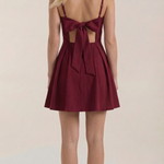 Rosanna Pleated Short Dress