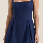 Rosanna Pleated Short Dress
