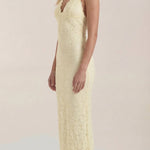 Roxanne Halter Lace Maxi Dress