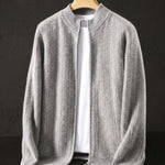 Serafino Cashmere Zip-Up Cardigan