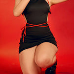 Kill Shibari Crossed Out Dress