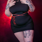 Kill Shibari Crossed Out Dress