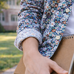 Modern Print Floral Shirt
