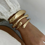 Luna Wave Cuff Set