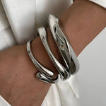 Luna Wave Cuff Set