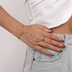 Serpentina Linked Chain Bracelet