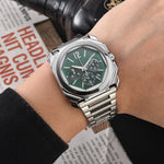 Steel Chrono Watch