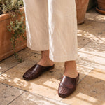 Clara Cowhide Leather Mule