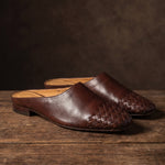 Clara Cowhide Leather Mule