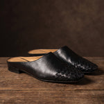 Clara Cowhide Leather Mule